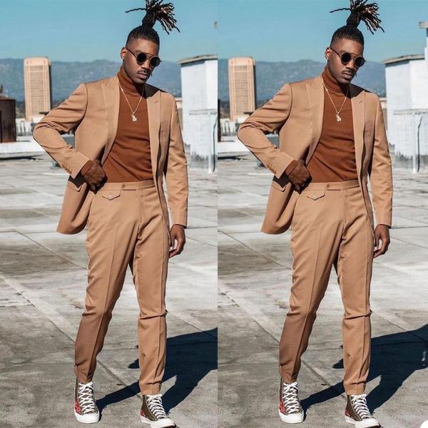 men's suits & blazers streetwear brown wedding tuxedos men terno masculino groom prom party slim fit blazer costume homme 2 pcs jacket+, White;black
men's suits & blazers streetwear brown wedding tuxedos men terno masculino groom prom party slim fit blazer costume homme 2 pcs jacket+, White;black
