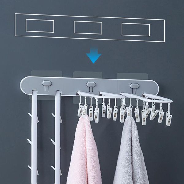 hangers & racks 1pcs multifunction paste type storage rack simple home ush-type foldable sock multi-port socks underwear
hangers & racks 1pcs multifunction paste type storage rack simple home ush-type foldable sock multi-port socks underwear