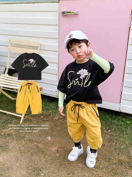 boys summer short sleeve nine minutes of pants suit 2020 new summer western style baby t-shirt trousers kids summer tide g1209, Blue
boys summer short sleeve nine minutes of pants suit 2020 new summer western style baby t-shirt trousers kids summer tide g1209, Blue