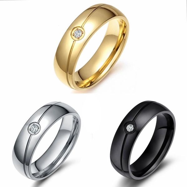 wedding rings fashion for women men fine jewelry birthday present prong setting cz stone black silver color gold-color 6mm 2021, Slivery;golden
wedding rings fashion for women men fine jewelry birthday present prong setting cz stone black silver color gold-color 6mm 2021, Slivery;golden