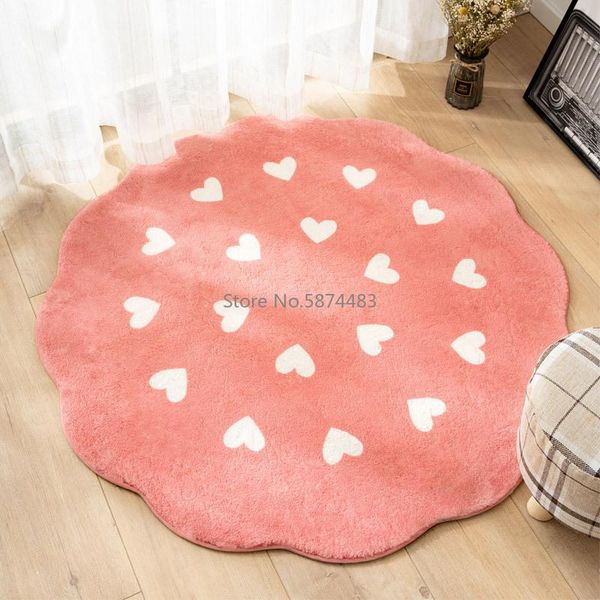 carpets cake velvet shaped bedroom bedside blanket children's room round floor mat home computer chair
carpets cake velvet shaped bedroom bedside blanket children's room round floor mat home computer chair