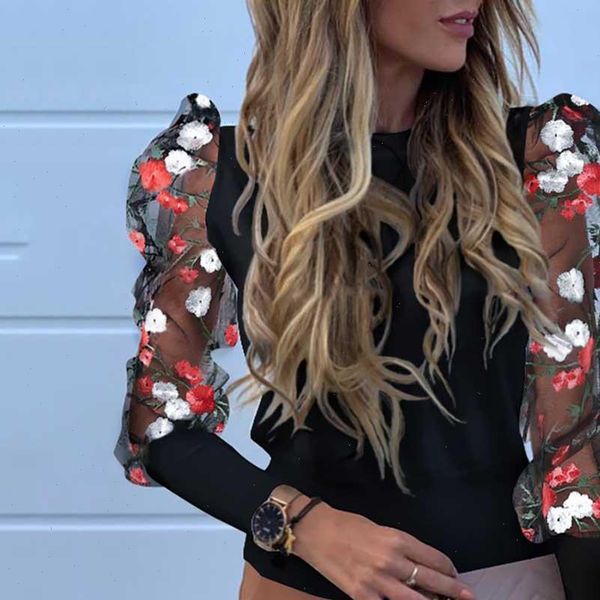 fashion puff sleeve for women o neck lantern sleeve perspective dot mesh sleeve casual loose transparent blouse blusas 45, White
fashion puff sleeve for women o neck lantern sleeve perspective dot mesh sleeve casual loose transparent blouse blusas 45, White