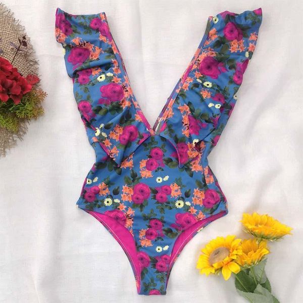 coobbu ruffle swimsuit women deep v swimwear push up bathing suit beach monokini print one-piece suits
coobbu ruffle swimsuit women deep v swimwear push up bathing suit beach monokini print one-piece suits
