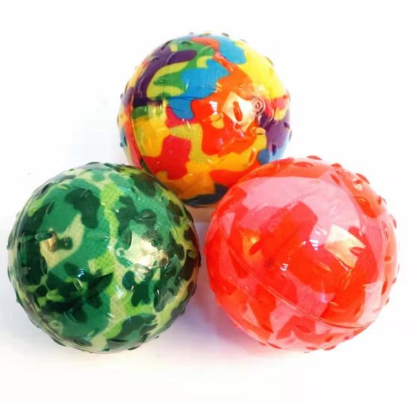 dog toy sounding tpr and non-woven pet ball