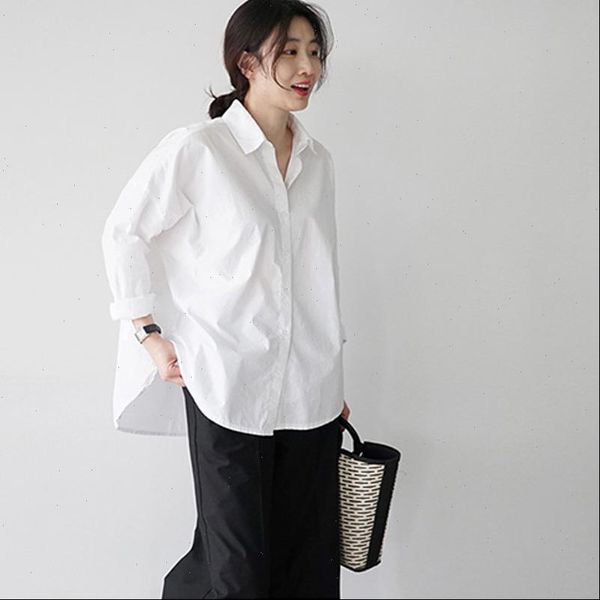 bgteever spring single breasted women blouses full sleeve turn down collar white blouse shirt female casual loose shirts
bgteever spring single breasted women blouses full sleeve turn down collar white blouse shirt female casual loose shirts