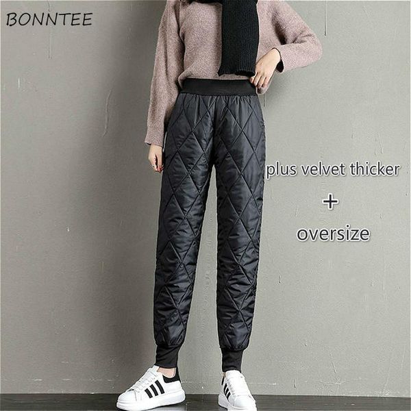 women's pants & capris women soft warm plus velvet thickening full length winter trousers high waisted female streetwear simple large s, Black;white
women's pants & capris women soft warm plus velvet thickening full length winter trousers high waisted female streetwear simple large s, Black;white