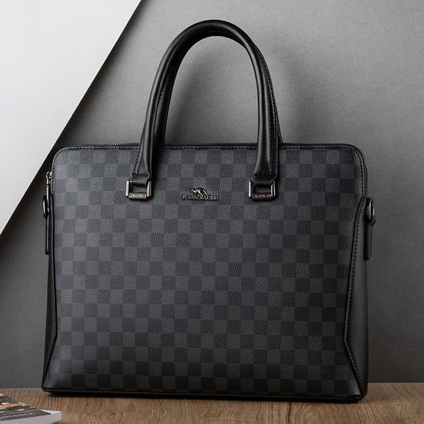 briefcases men's business briefcase single shoulder messenger tide brand pvc multi-layer handbag
briefcases men's business briefcase single shoulder messenger tide brand pvc multi-layer handbag