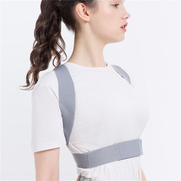 back support posture corrector clavicle spine shoulder support belt back pain relief posture correction student / adults, Black;blue
back support posture corrector clavicle spine shoulder support belt back pain relief posture correction student / adults, Black;blue