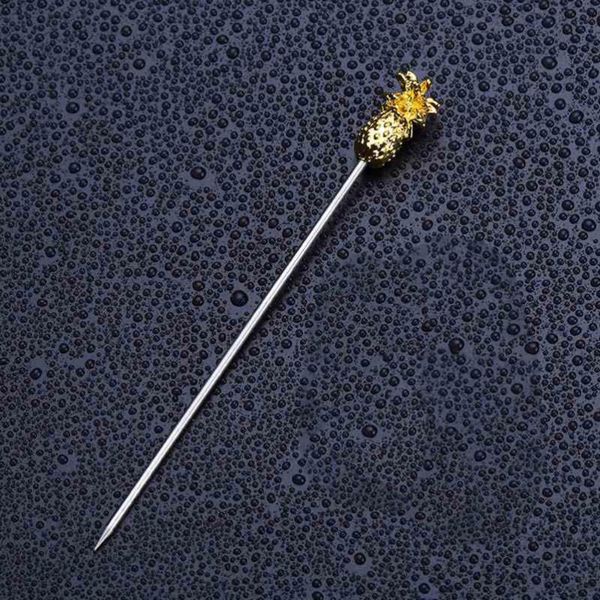 5pcs stainless steel cocktail picks fruit cake sticks toothpicks appetizer pick for party bar (pineapple head)
5pcs stainless steel cocktail picks fruit cake sticks toothpicks appetizer pick for party bar (pineapple head)