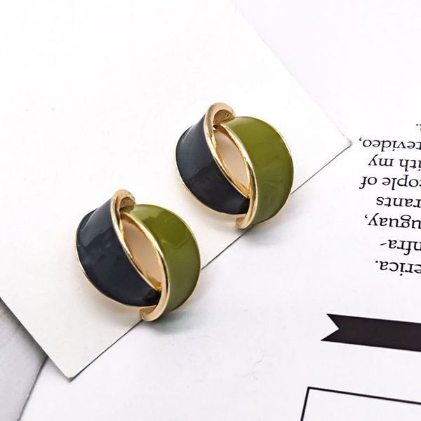 korean oil dripping earrings minority geometric three-dimensional color contrast french morandi 265, Silver
korean oil dripping earrings minority geometric three-dimensional color contrast french morandi 265, Silver