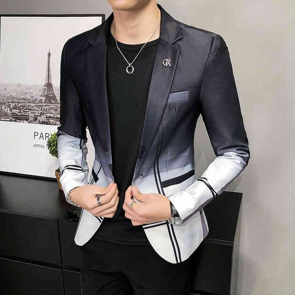 men's black suit men's formal slim fit plaid seam long sve casual et, White;black
men's black suit men's formal slim fit plaid seam long sve casual et, White;black