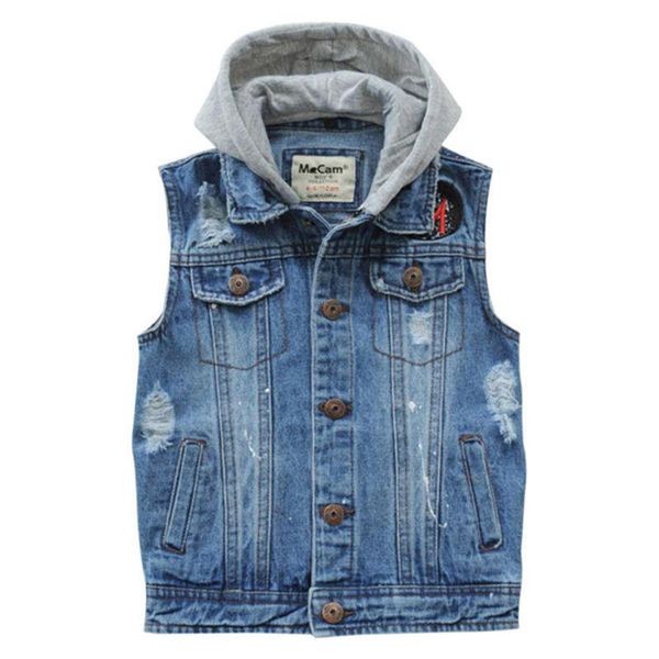 waistcoat boys denim vest fashion hooded design kids cowboy outwear coat for 90-160 children's casual, Camo
waistcoat boys denim vest fashion hooded design kids cowboy outwear coat for 90-160 children's casual, Camo