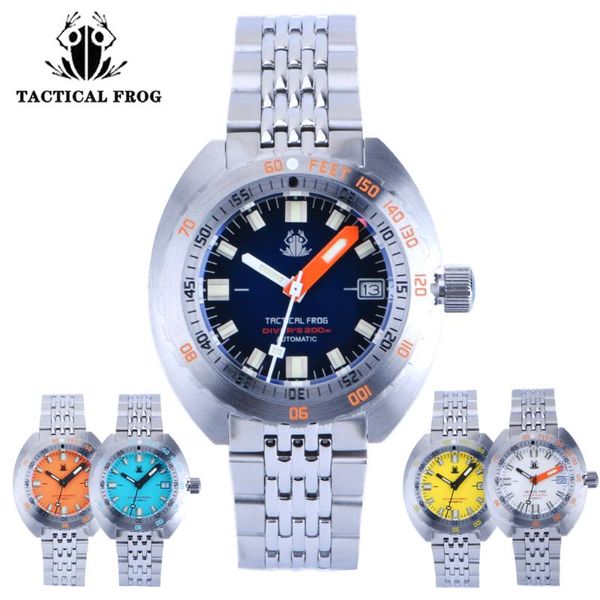 wristwatches tactical frog sub 300t diver mechanical men luxury sapphire crystal nh35 stainless automatic diving watch for, Slivery;brown
wristwatches tactical frog sub 300t diver mechanical men luxury sapphire crystal nh35 stainless automatic diving watch for, Slivery;brown