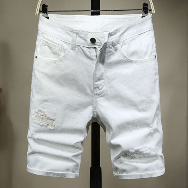2020 summer white holed denim shorts men's fashion brand leisure handsome youth pants straight slim men, Blue
2020 summer white holed denim shorts men's fashion brand leisure handsome youth pants straight slim men, Blue