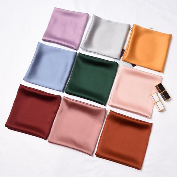70*70cm solid colors neckerchief hijab scarf for women silk satin headband hair scarves female square shawls head scarfs ladies, Blue;gray
70*70cm solid colors neckerchief hijab scarf for women silk satin headband hair scarves female square shawls head scarfs ladies, Blue;gray