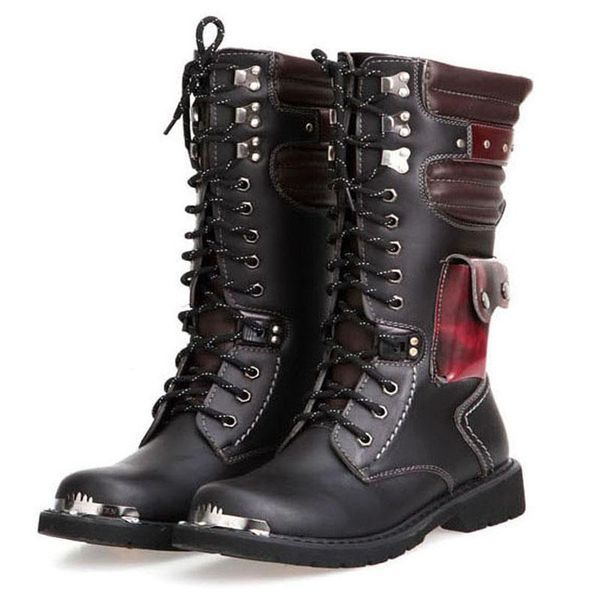 boots autumn and winter elevator men's boot hight-stage british performance military high leg korean fashion, Black
boots autumn and winter elevator men's boot hight-stage british performance military high leg korean fashion, Black