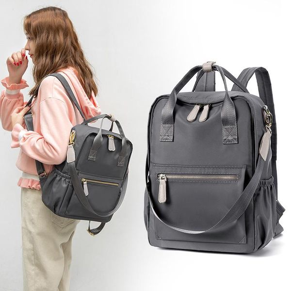 outdoor bags 2021 backpack women's bag korean trend soft back simple campus college student large capacity rucksack zipper solid
outdoor bags 2021 backpack women's bag korean trend soft back simple campus college student large capacity rucksack zipper solid
