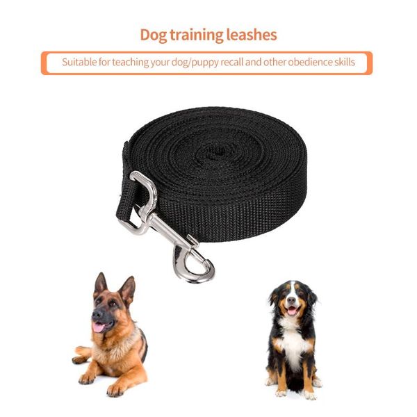 dog collars & leashes solid training leash 6m safety rope walking for play camping backyard
dog collars & leashes solid training leash 6m safety rope walking for play camping backyard