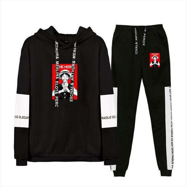 one piece jogging woman men tracksuits 2 set hoodies sweatshirts harajuku fashion cool hooded casual sport suit, Gray
one piece jogging woman men tracksuits 2 set hoodies sweatshirts harajuku fashion cool hooded casual sport suit, Gray