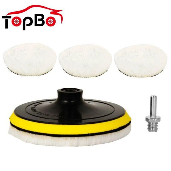 care products 5pcs universal 3"/4"/5" polisher buffer soft artificial woollen bonnet pad white car detailing waxing polishing
care products 5pcs universal 3"/4"/5" polisher buffer soft artificial woollen bonnet pad white car detailing waxing polishing