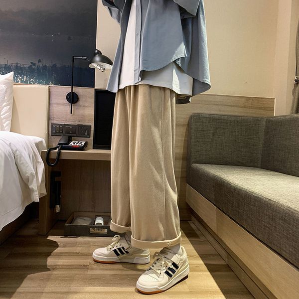 2021 new men's fashion corduroy fabric casual baggy cargo haren pants streetwear 6 color high-quality trousers plus size m-2xl vfs6, Black
2021 new men's fashion corduroy fabric casual baggy cargo haren pants streetwear 6 color high-quality trousers plus size m-2xl vfs6, Black