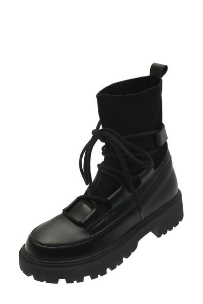 thick soled martin boots 2021 autumn elastic socks boot knitted breathable / dlj73007, Black
thick soled martin boots 2021 autumn elastic socks boot knitted breathable / dlj73007, Black