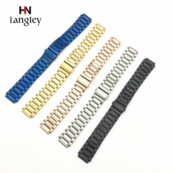 watch bands watchband for men women wristwatch straps stainless steel watches accessories 18mm width rose gold blue wholesale, Black;brown
watch bands watchband for men women wristwatch straps stainless steel watches accessories 18mm width rose gold blue wholesale, Black;brown
