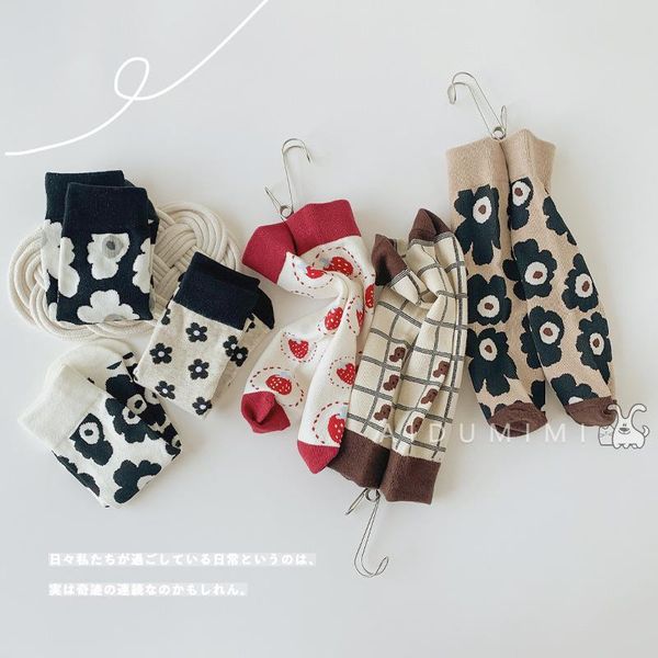 socks 2021 children's autumn winter girls korea style fashion flower cotton kids middle tube, Pink;yellow
socks 2021 children's autumn winter girls korea style fashion flower cotton kids middle tube, Pink;yellow