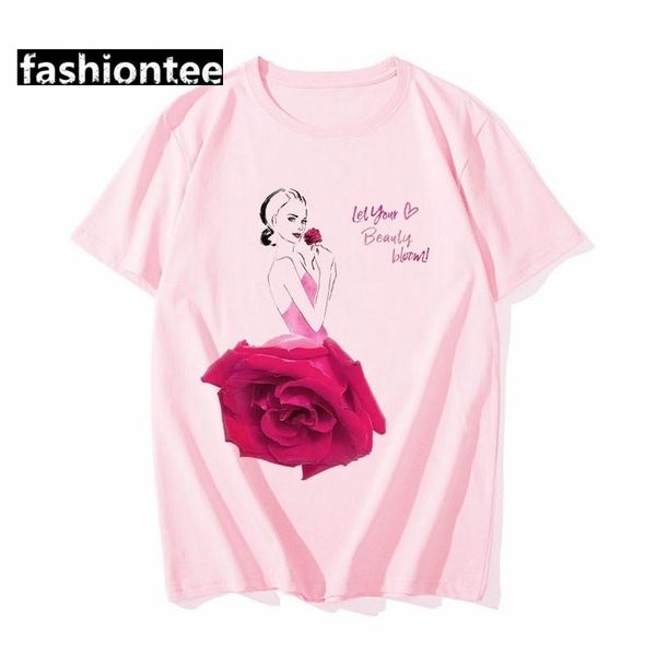 women's t-shirt zogankin illustration of flowers red rose skirt print clothes vogue t shirt femme harajuku summmer, White
women's t-shirt zogankin illustration of flowers red rose skirt print clothes vogue t shirt femme harajuku summmer, White