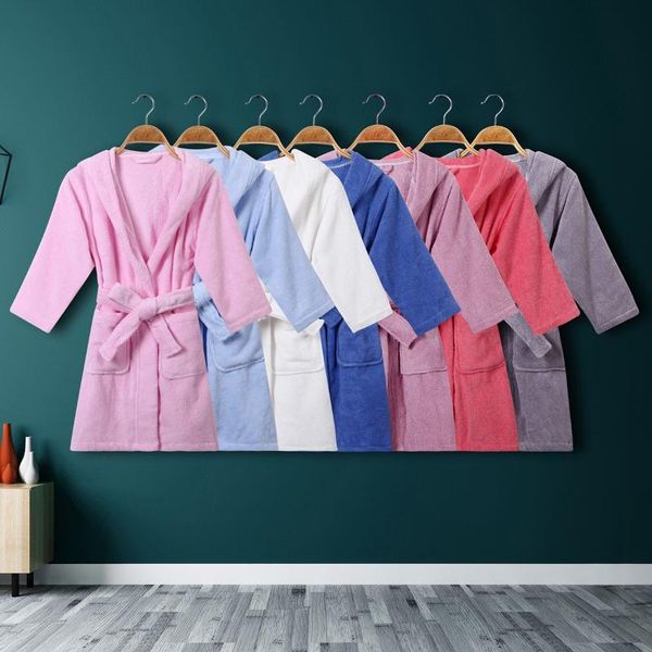women's sleepwear children cotton robe toweling terry kids hooded bathrobe gown casual nightwear soft kimono home dress loungewear, Black;red
women's sleepwear children cotton robe toweling terry kids hooded bathrobe gown casual nightwear soft kimono home dress loungewear, Black;red
