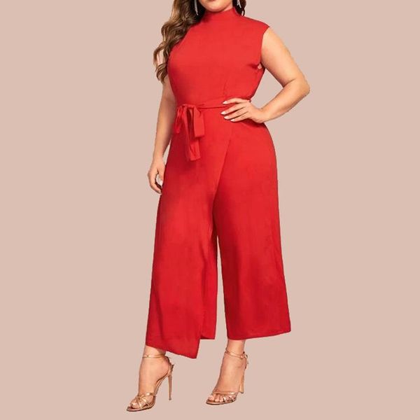 two piece dress large women's one-piece pants casual plus size ninth red cloth formal wear business, White
two piece dress large women's one-piece pants casual plus size ninth red cloth formal wear business, White