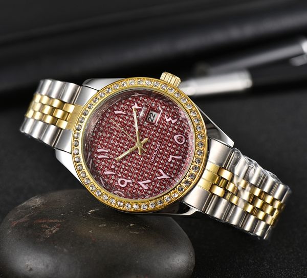 2021 women luxury watches three stitches series womens quartz watch european brand steel strap clock fashio diamond lady's accessories, Slivery;brown
2021 women luxury watches three stitches series womens quartz watch european brand steel strap clock fashio diamond lady's accessories, Slivery;brown