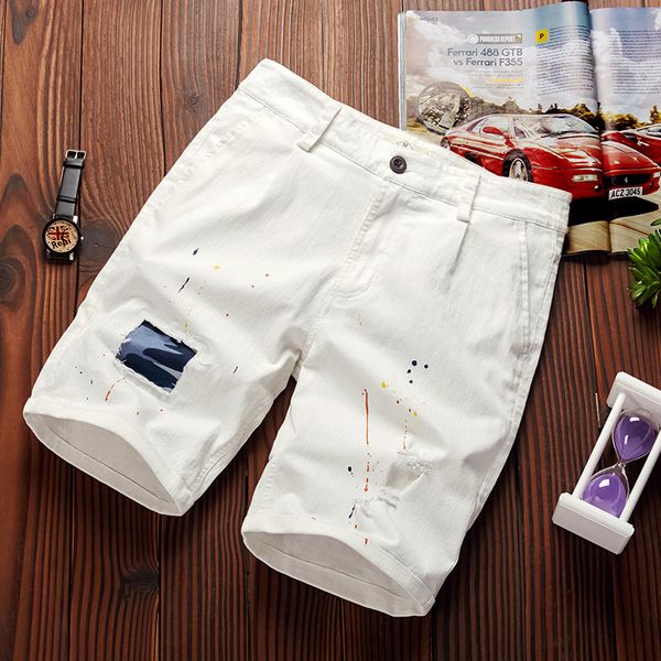 2021 new summer elastic men casual cotton mens shorts brand fashion male solid stitching paint-ink short bermuda m-4xl 28-39 x777, White;black
2021 new summer elastic men casual cotton mens shorts brand fashion male solid stitching paint-ink short bermuda m-4xl 28-39 x777, White;black