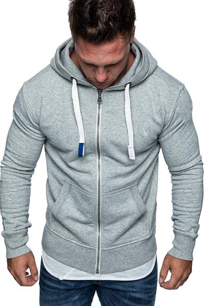 men's hoodies & sweatshirts spring zip fall wool windbreaker thermal sports coats, Black
men's hoodies & sweatshirts spring zip fall wool windbreaker thermal sports coats, Black