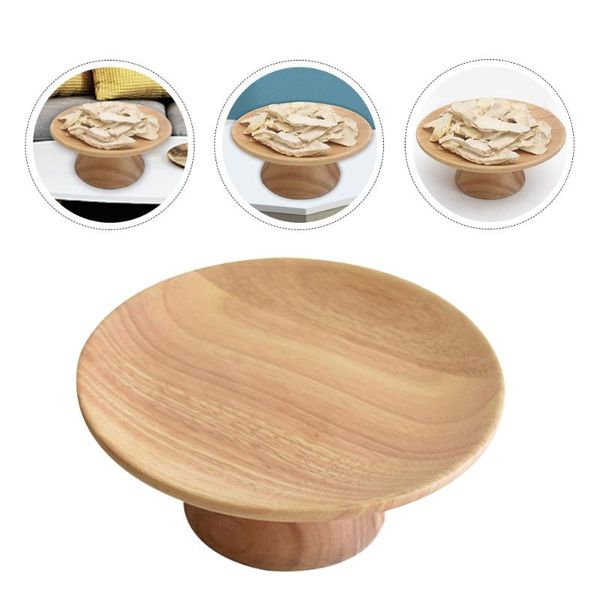 dishes & plates 1pc rubber wooden cake stand round display shelf party dessert rack khaki
dishes & plates 1pc rubber wooden cake stand round display shelf party dessert rack khaki