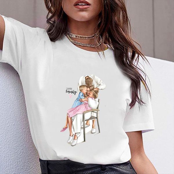 clothes printed super family sweet womens casual summer child female woman tee, White
clothes printed super family sweet womens casual summer child female woman tee, White