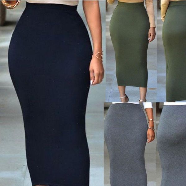 muslim bodycon skirt high waist stretch long women plus size winter knitted ladies pencil skirt drop shipping, Black
muslim bodycon skirt high waist stretch long women plus size winter knitted ladies pencil skirt drop shipping, Black