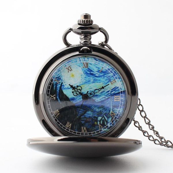 pocket watches fashion european and american style star moon night pattern watch young men women retro flip couple, Slivery;golden
pocket watches fashion european and american style star moon night pattern watch young men women retro flip couple, Slivery;golden