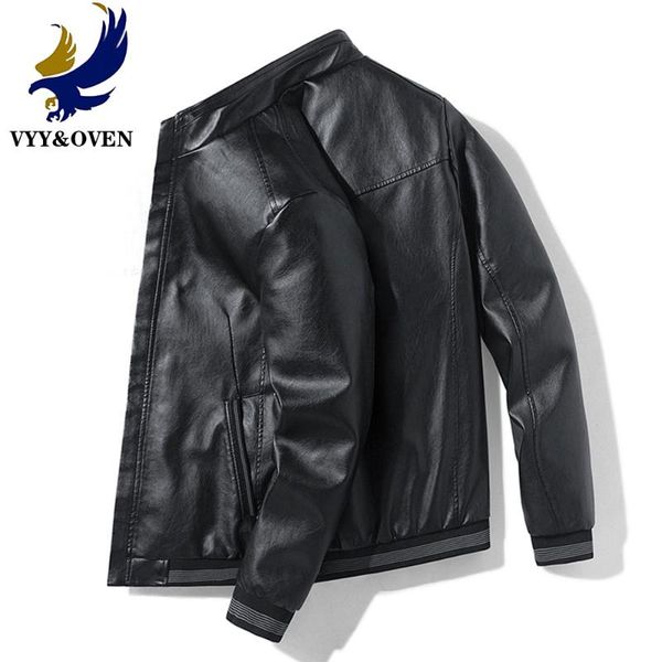 men's fur & faux vyy&ovenmen's coat spring and autumn leather jacket clothing 2021 korean slim thin fashion clothes 5xl, Black
men's fur & faux vyy&ovenmen's coat spring and autumn leather jacket clothing 2021 korean slim thin fashion clothes 5xl, Black