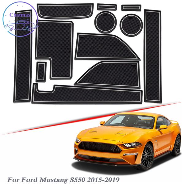 12pcs car styling for ford mustang s550 2015-2019 latex gate slot pad interior door groove mat non-slip dust interior with car brand logo
12pcs car styling for ford mustang s550 2015-2019 latex gate slot pad interior door groove mat non-slip dust interior with car brand logo