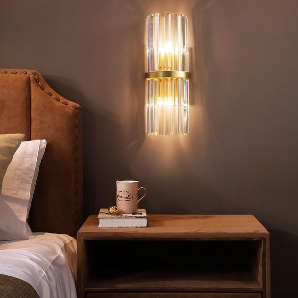 wall lamp crystal modern led light fixtures simple copper back mirror bedroom stair arandela beside lamps indoor lighting
wall lamp crystal modern led light fixtures simple copper back mirror bedroom stair arandela beside lamps indoor lighting