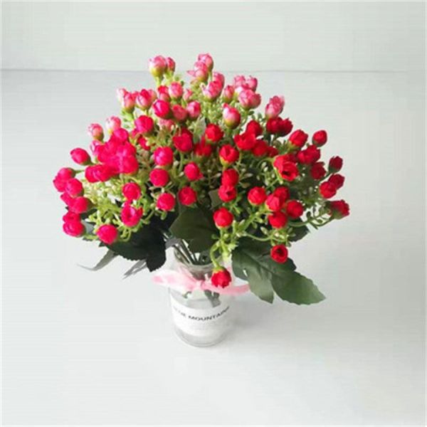decorative flowers & wreaths simulation of small rose buds for home decoration
decorative flowers & wreaths simulation of small rose buds for home decoration