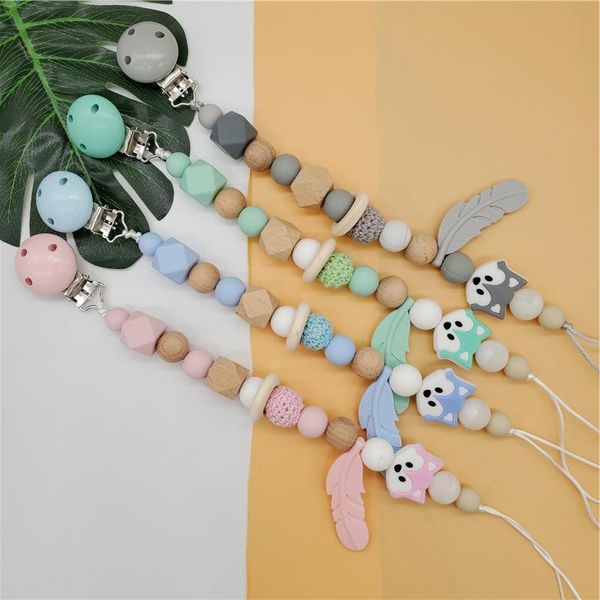 pacifiers# silicone pacifier clip wooden beads dummy cute husky feather chain baby teeth toy chew
pacifiers# silicone pacifier clip wooden beads dummy cute husky feather chain baby teeth toy chew