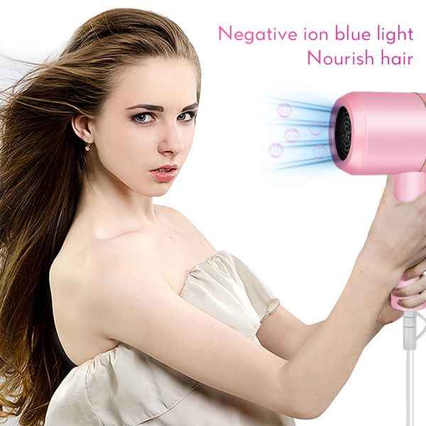 hair dryer anion negative ion hair care professinal quick dry home modeling 1800w portable wired hairdryer diffuser constant 40g
hair dryer anion negative ion hair care professinal quick dry home modeling 1800w portable wired hairdryer diffuser constant 40g