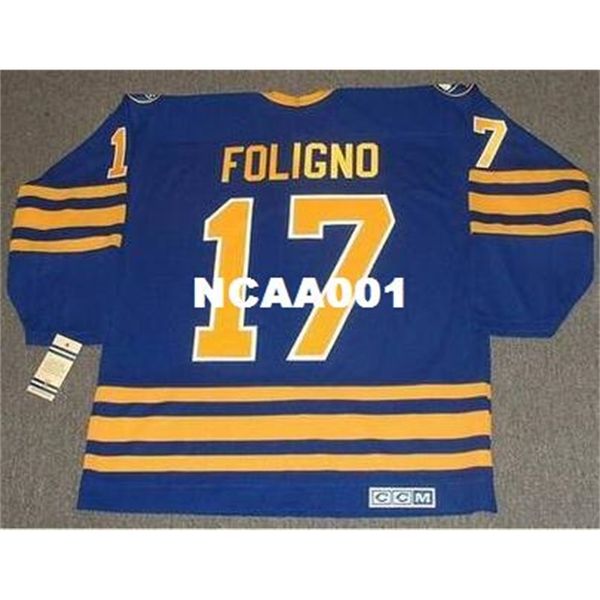 001s #17 mike foligno buffalo sabres 1982 ccm vintage away hockey jersey or custom any name or number retro jersey, Black
001s #17 mike foligno buffalo sabres 1982 ccm vintage away hockey jersey or custom any name or number retro jersey, Black