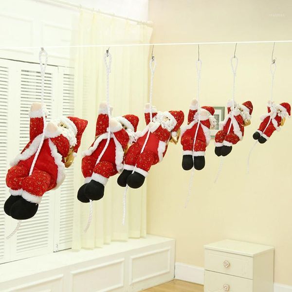 christmas decorations 2022 decoration santa claus climbing on rope for indoor/outdoor home wall window hanging merry xmas ornaments
christmas decorations 2022 decoration santa claus climbing on rope for indoor/outdoor home wall window hanging merry xmas ornaments