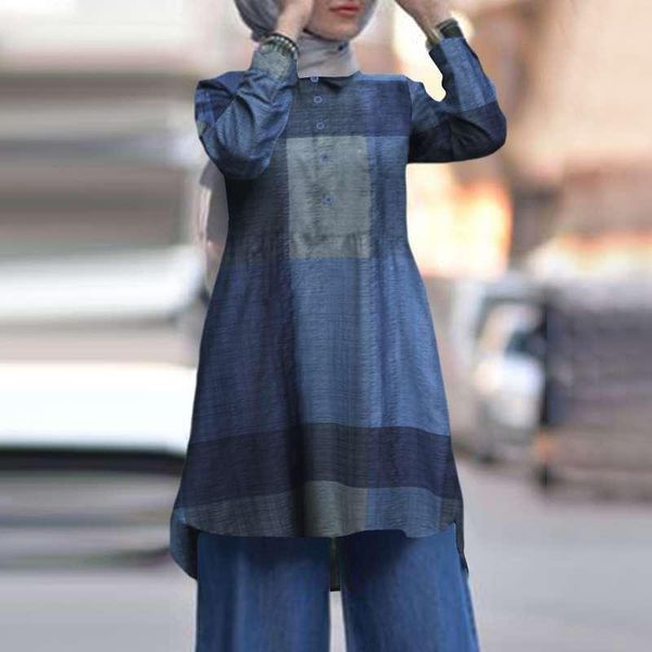 ethnic clothing muslim blouse islamic women grid tunic casual vintage check retro chemise 2022 loose printed blusas, Red
ethnic clothing muslim blouse islamic women grid tunic casual vintage check retro chemise 2022 loose printed blusas, Red