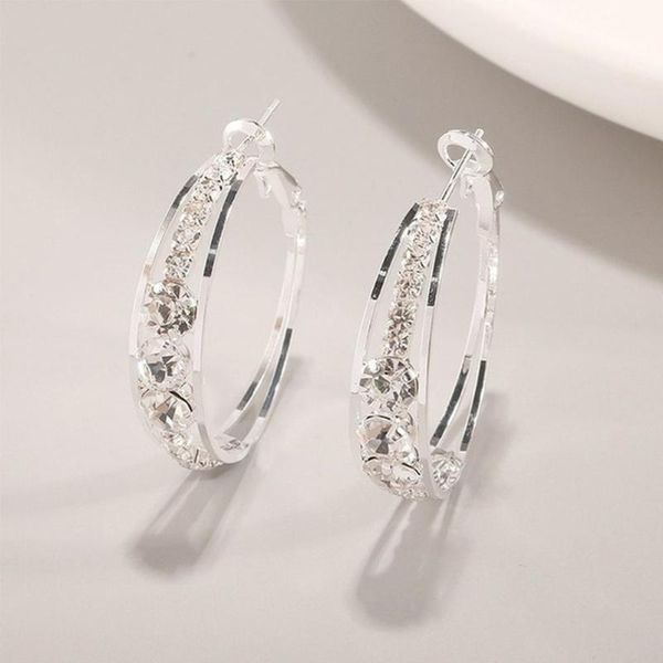 hoop & huggie luxury big round gold rhinestones crystal earrings gift girls ear charm jewelry hoops fashion geometric for women female o7z7, Golden;silver
hoop & huggie luxury big round gold rhinestones crystal earrings gift girls ear charm jewelry hoops fashion geometric for women female o7z7, Golden;silver