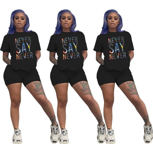 2021 designer shorts tracksuits two o-neck sets summer outfit crop letter print leggings jogger women fitness suit pieces clo wmon, Black
2021 designer shorts tracksuits two o-neck sets summer outfit crop letter print leggings jogger women fitness suit pieces clo wmon, Black