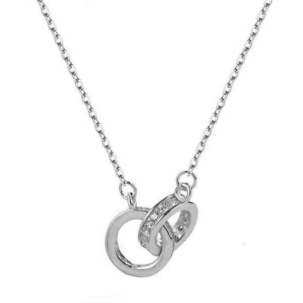 singapore local brand chomel double ring s925 sterling sier necklace, versatile, simple and niche clavicle chain, Silver
singapore local brand chomel double ring s925 sterling sier necklace, versatile, simple and niche clavicle chain, Silver